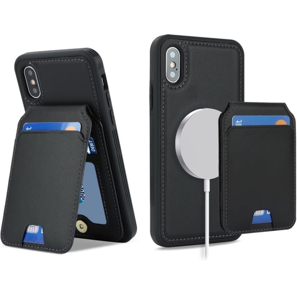 2 iPhone X/XS Case Black and olive - Picture 5 of 17